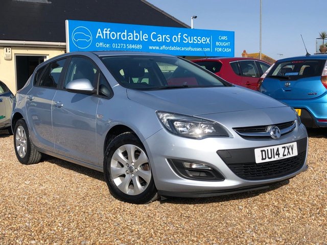 2014 14 Vauxhall Astra 1.6 DESIGN 5d 115 BHP