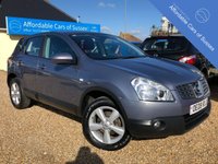 USED 2008 08 NISSAN QASHQAI 1.6 ACENTA 5d 113 BHP Low Mileage Petrol Example in Blue