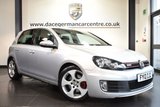 USED 2012 12 VOLKSWAGEN GOLF 2.0 GTI DSG 5DR AUTO 210 BHP full service history *NO ADMIN FEES* FINISHED IN STUNNING ICE METALLIC SILVER WITH FULL BLACK LEATHER INTERIOR + FULL SERVICE HISTORY + SATELLITE NAVIGATION + HEATED SPORT SEATS + AUXILIARY PORT + AIR CONDITIONING + HEATED MIRRORS + 17" ALLOY WHEELS