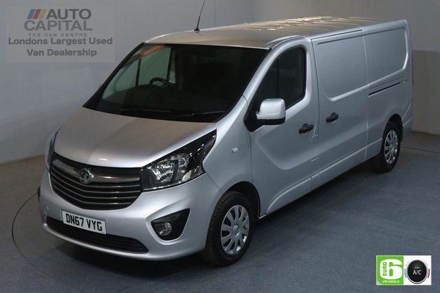 2017 67 VAUXHALL VIVARO 1.6 L2 H1 LWB 2900 SPORTIVE CDTI 120 BHP AIR CON EURO 6
