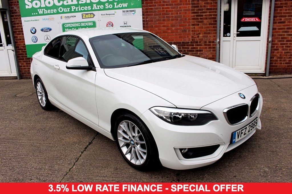 2014 64 BMW 2 SERIES 2.0 220D SE 2d 181 BHP