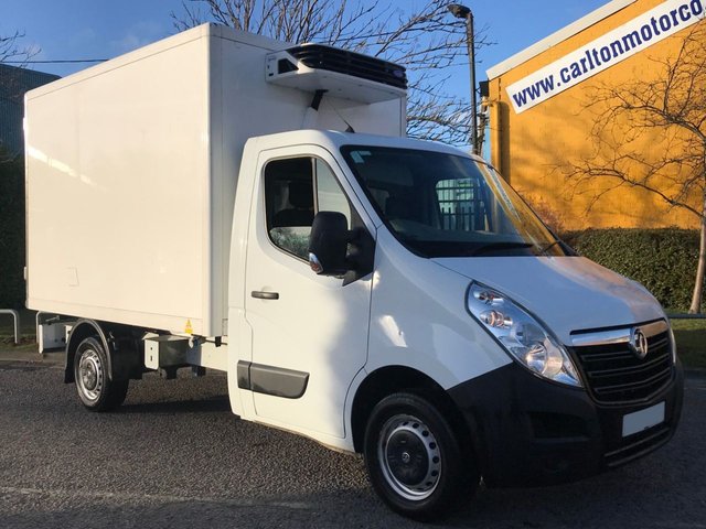 2015 15 Vauxhall Movano 2.3 F3500 L3 10.6ft FRIDGE BOX VAN+STANDBY TRIPLE BARN DOORS CDTI 125 