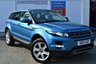 USED 2012 12 LAND ROVER RANGE ROVER EVOQUE 2.2 SD4 PURE TECH 5d Family 4x4 SUV Very Rare Manual in Gorgeous Mauritus Blue Metallic and Great High Spec inc Sat Nav Heated Leather Seats DAB Radio Panoramic Glass Sunroof Parking Sensors and much more 5 SERVICE STAMPS