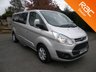 USED 2015 15 FORD TOURNEO CUSTOM 2.2 300 LIMITED TDCI 5d 124 BHP Full Leathers Seats! Bluetooth, Heated front seats!