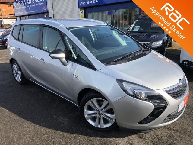 2015 65 Vauxhall Zafira Tourer 1.4 SRI 5d AUTO 138 BHP