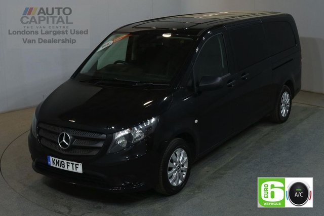 2018 18 MERCEDES-BENZ VITO 2.1 114 BLUETEC TOURER SELECT 136 BHP EXTRA LWB EURO 6 AIR CON 9 SEATER