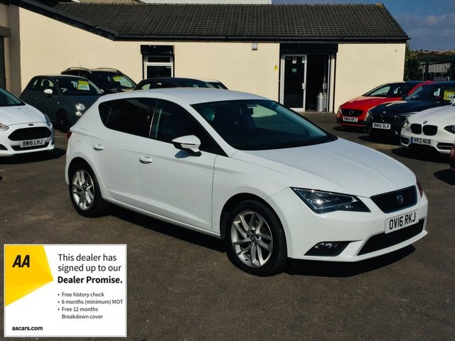 2016 16 Seat Leon 1.6 TDI SE DYNAMIC TECHNOLOGY 5d 109 BHP