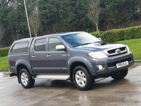 USED 2011 60 TOYOTA HI-LUX 3.0 INVINCIBLE 4X4 D-4D DCB 1d 169 BHP FULL LEATHER + CANOPY ** NO VAT **