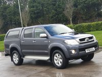 USED 2011 60 TOYOTA HI-LUX 3.0 INVINCIBLE 4X4 D-4D DCB 1d 169 BHP FULL LEATHER + CANOPY ** NO VAT **