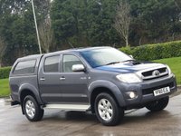 USED 2011 60 TOYOTA HI-LUX 3.0 INVINCIBLE 4X4 D-4D DCB 1d 169 BHP FULL LEATHER + CANOPY ** NO VAT **