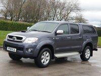 USED 2011 60 TOYOTA HI-LUX 3.0 INVINCIBLE 4X4 D-4D DCB 1d 169 BHP FULL LEATHER + CANOPY ** NO VAT **