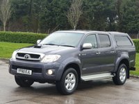 USED 2011 60 TOYOTA HI-LUX 3.0 INVINCIBLE 4X4 D-4D DCB 1d 169 BHP FULL LEATHER + CANOPY ** NO VAT **