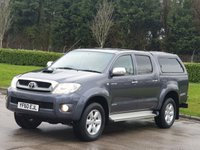 USED 2011 60 TOYOTA HI-LUX 3.0 INVINCIBLE 4X4 D-4D DCB 1d 169 BHP FULL LEATHER + CANOPY ** NO VAT **
