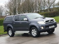 USED 2011 60 TOYOTA HI-LUX 3.0 INVINCIBLE 4X4 D-4D DCB 1d 169 BHP FULL LEATHER + CANOPY ** NO VAT **