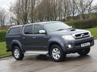 USED 2011 60 TOYOTA HI-LUX 3.0 INVINCIBLE 4X4 D-4D DCB 1d 169 BHP FULL LEATHER + CANOPY ** NO VAT **