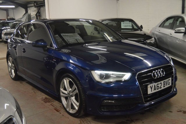 2013 62 Audi A3 2.0 TDI S LINE 3d 148 BHP