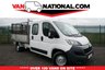 USED 2017 66 CITROEN RELAY 2.2 35 L3 HDI Double Cab Tipper 130 BHP (Lovely low miles alloy back) * 7 SEATS * READY TO GO TO WORK TODAY *