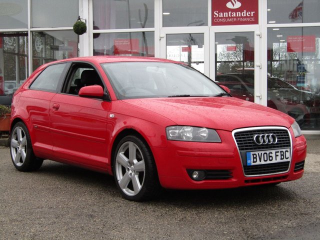 2006 06 Audi A3 2.0 T FSI SPORT 3d 200 BHP