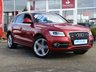 USED 2015 65 AUDI Q5 2.0 TDI QUATTRO S LINE PLUS 5d 187 BHP STUNNING, 1 OWNER, AUDI Q5 2.0 TDI QUATTRO S/LINE PLUS, 190 BHP. Finished in VOLCANO RED with contrasting Full Heated Ebony Leather trim. This handsome looking SUV is a great all rounder. It's one the most popular in the 4x4 class. Features include, Full Leather, Sat Nav, DAB, Cruise, B/Tooth Electric Seats and Blistering Performance. This is a great all rounder with great performance and chunky bodyshape gives it that cocky appearance.