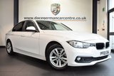 USED 2016 65 BMW 3 SERIES 2.0 320D ED PLUS 4DR AUTO 161 BHP full bmw service history *NO ADMIN FEES* FINISHED IN STUNNING ALPINE WHITE WITH FULL DAKOTA LEATHER INTERIOR + FULL BMW SERVICE HISTORY + SATELLITE NAVIGATION + BLUETOOTH + HEATED SEATS + DAB RADIO + CRUISE CONTROL + RAIN SNESORS + AUTO AIR CON + PARKING SENSORS + 16" ALLOY WHEELS
