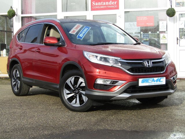 2016 65 Honda CR-V 1.6 I-DTEC EX 5d AUTO 158 BHP