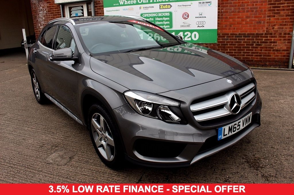 2015 65 MERCEDES-BENZ GLA-CLASS 2.1 GLA 200 D AMG LINE 5d 134 BHP