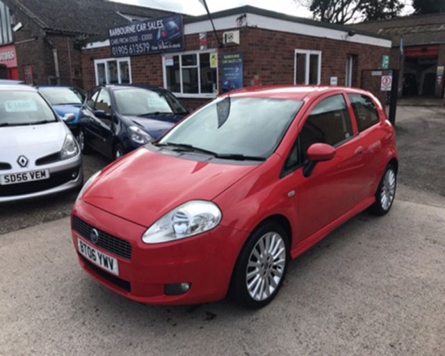2006 06 Fiat Grande Punto 1.4 SPORTING 16V 3d 94 BHP