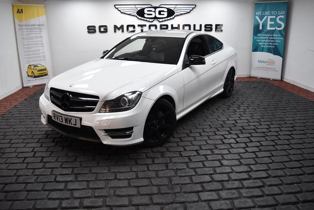 2013 13 Mercedes-Benz C Class 2.1 C220 CDI BlueEFFICIENCY AMG Sport Sport Coupe 7G-Tronic Plus 2dr