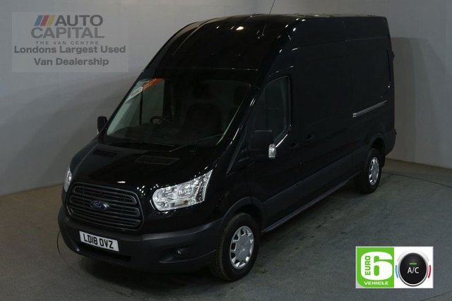 2018 18 FORD TRANSIT 2.0 350 L3 H3 130 BHP LWB H/ROOF TREND AIR CON EURO 6 VAN