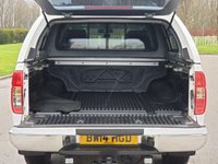 USED 2014 14 NISSAN NAVARA 2.5 DCI TEKNA 4X4 SHR DCB 1d 188 BHP LEATHER+SAT NAV+R CAMERA+BULL BARS