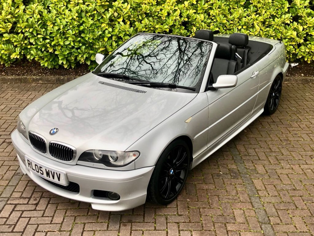 USED 2005 05 BMW 3 SERIES 330CI SPORT Convertible 2d AUTO 3.0L 228BHP Px swap Freshly painted & refurb'd wheels