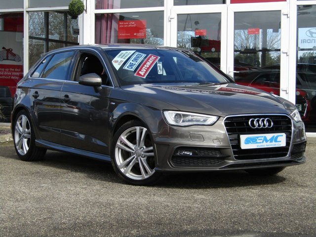2014 64 Audi A3 1.4 TFSI S LINE 5d AUTO 148 BHP