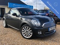 USED 2012 62 MINI COUPE 1.6 COOPER 2d 120 BHP Stunning Mini Cooper Coupe Petrol with FSH