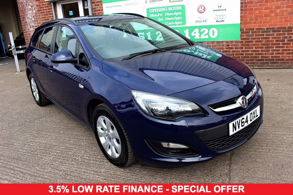 2015 64 VAUXHALL ASTRA 1.6 DESIGN CDTI ECOFLEX S/S 5d 108 BHP