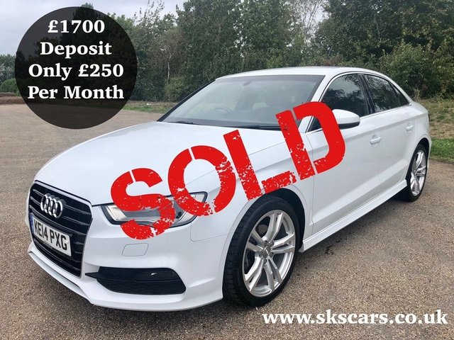 2014 14 Audi A3 1.4 TFSI CoD S line S Tronic (s/s) 4dr