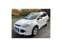 USED 2016 16 FORD KUGA 2.0 TDCi Titanium Sport 5dr **PEARL WHITE**