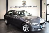 USED 2015 15 BMW 3 SERIES 2.0 320D EFFICIENTDYNAMICS TOURING 5DR 161 BHP full bmw service history *NO ADMIN FEES* FINISHED IN STUNNING MINERAL METALLIC GREY WITH ANTHRACITE UPHOLSTERY + FULL BMW SERVICE HISTORY + SATELLITE NAVIGATION + BLUETOOTH + DAB RADIO + CRUISE CONTROL + AUTO AIR CON + RAIN SENSORS + FOG LIGHTS + PARKING SENSORS + 16" ALLOY WHEELS