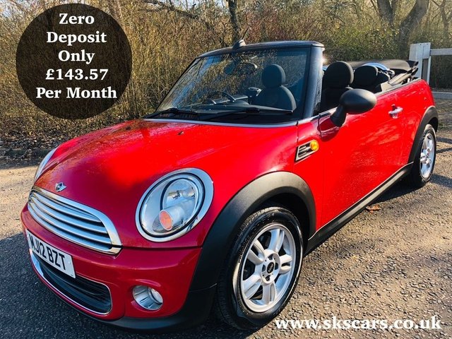 2012 12 MINI Convertible 1.6 One Avenue 2dr
