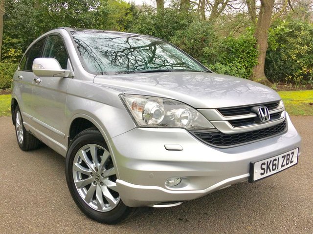 2011 61 Honda CR-V 2.0 I-VTEC EX 5d AUTO 148 BHP FULL BLACK LEATHER/ PANORAMIC ROOF/SATNAV/REAR PARKING CAMERA
