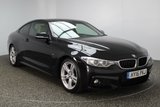 USED 2016 16 BMW 4 SERIES 2.0 420D M SPORT 2d AUTO 188 BHP FULL SERVICE HISTORY 1 OWNER £30 ROAD TAX FULL BMW SERVICE HISTORY + £30 12 MONTHS ROAD TAX + HEATED LEATHER SEATS + SATELLITE NAVIGATION PROFESSIONAL + PARKING SENSOR + BLUETOOTH + CRUISE CONTROL + CLIMATE CONTROL + XENON HEADLIGHTS + DAB RADIO + MULTI FUNCTION WHEEL + ELECTRIC WINDOWS + 18 INCH ALLOY WHEELS
