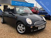 USED 2008 08 MINI CONVERTIBLE 1.6 ONE 2d 89 BHP Just in Time For Summer!