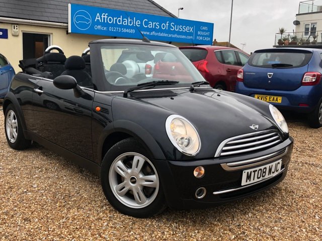 2008 08 MINI Convertible 1.6 ONE 2d 89 BHP