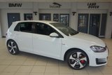 USED 2016 65 VOLKSWAGEN GOLF 2.0 GTI PERFORMANCE DSG 5d AUTO 226 BHP - full volkswagen service history FINISHED IN STUNNING WHITE WITH CROSS HATCH SPORT SEATS + FULL VW SERVICE HISTORY + SATELLITE NAVIGATION + XENON HEADLIGHTS + ADAPTIVE CRUISE CONTROL + HEATED FRONT SEATS + BLUETOOTH + DAB RADIO + PARKING SENSORS + 18 INCH ALLOYS
