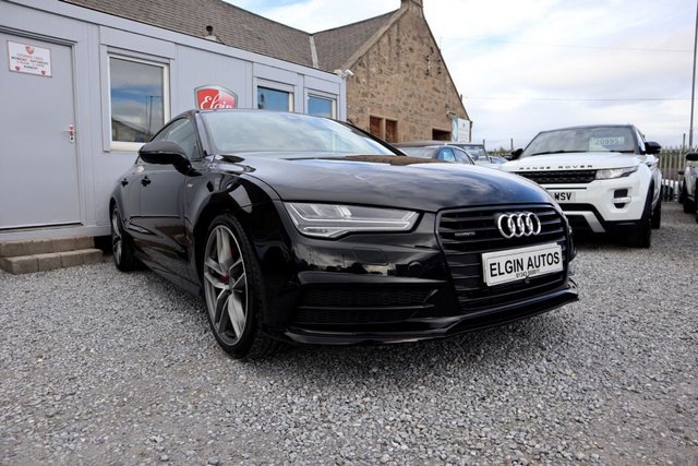 2016 66 Audi A7 Black Edition Quattro Sportback 3.0 TDI S Tronic 5dr ( 272 bhp )