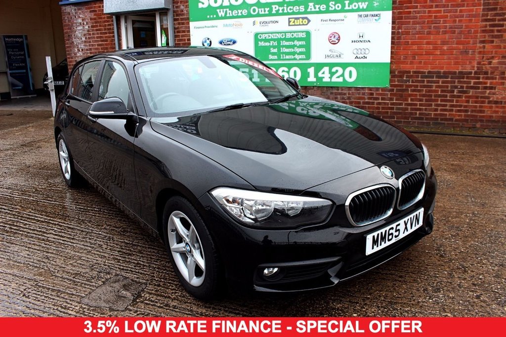 2015 65 BMW 1 SERIES 1.5 116D ED PLUS 5d 114 BHP