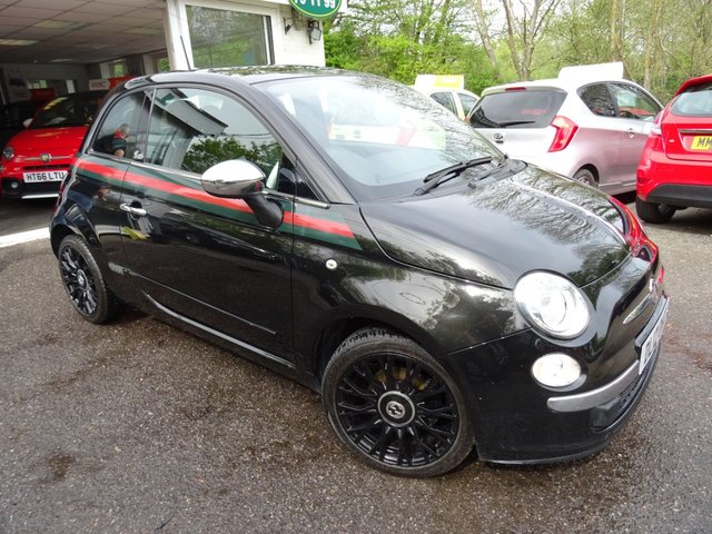 2012 12 Fiat 500 0.9 500 BY GUCCI TWINAIR 3d 85 BHP *RARE SPECIAL EDITION GENUINE BY GUCCI*