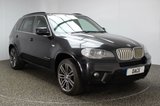 USED 2010 60 BMW X5 3.0 XDRIVE40D M SPORT 5DR AUTO 302 BHP SERVICE HISTORY + HEATED LEATHER SEATS + SATELLITE NAVIGATION PROFESSIONAL + PARKING SENSOR + BLUETOOTH + CRUISE CONTROL + DAB RADIO + XENON HEADLIGHTS + RADIO/CD/AUX/USB + MULTI FUNCTION WHEEL + PRIVACY GLASS + ELECTRIC/MEMORY SEATS + ELECTRIC WINDOWS + ELECTRIC MIRRORS + 20 INCH ALLOY WHEELS
