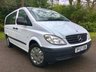 USED 2008 57 MERCEDES-BENZ VITO 2.1 109 CDI LONG TRAVELINER  9' SEATER / ONLY 78,000 MILES/AIR CON / FRONT & REAR PARKING SENSORS 9 SEATS / NO VAT / BEAUTIFULLY KEPT VEHICLE FOR ITS YEAR AND MILEAGE''JUST MOT'D FOR 12 MONTHS