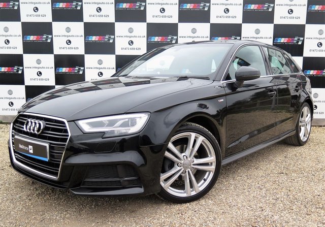 2016 16 Audi A3 1.4 TFSI S LINE 5d AUTO 148 BHP