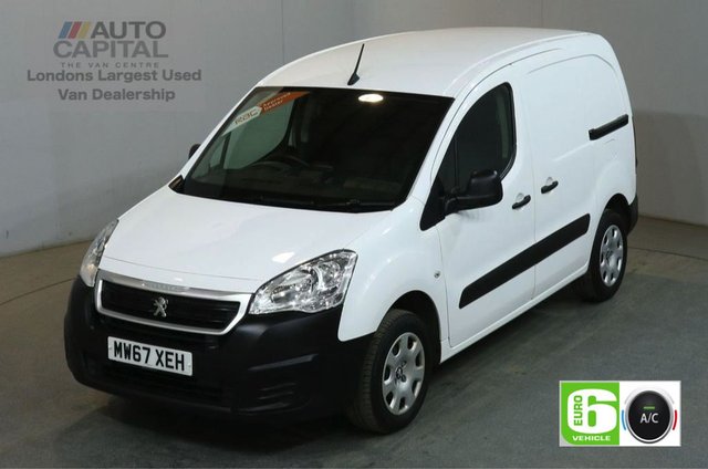 2017 67 PEUGEOT PARTNER 1.6 BLUE HDI PROFESSIONAL L1 100 BHP EURO 6 SAT NAV AIR CON